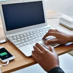 SMPS 설계 및 구현 사례 - **Prompt 1: The Dawn of Compact Efficiency**
    "A cozy, minimalist modern home office bathed in so...