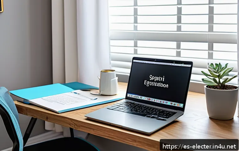 전기전자공학 학술지 읽는 법 - A modern study desk in a cozy home office setting designed for a Spanish-speaking electrical enginee...